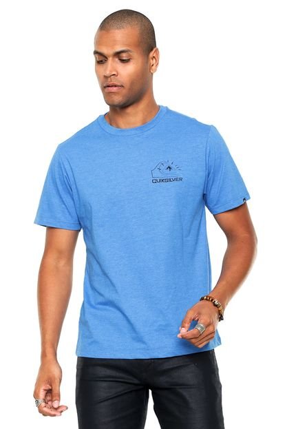 Camiseta Quiksilver Damn Time Azul - Marca Quiksilver
