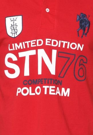 Camisa Polo STN Competition Vermelha
