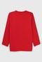 Camiseta Kamylus Infantil Lisa Vermelha - Marca Kamylus