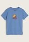 Camiseta Infantil Levis Cogumelo Azul - Marca Levis