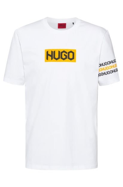 Camiseta HUGO Dake Branco - Marca HUGO