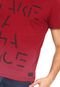 Camiseta Sommer Estampada Vinho - Marca Sommer