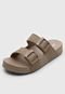 Rasteira Melissa Cozy Slide M Lover AD Aberta Bege - Marca Melissa