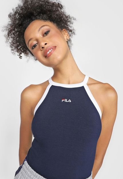 Regata Fila Comfy II Azul-Marinho - Marca Fila