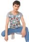 Camiseta Desigual Chester Cinza - Marca Desigual