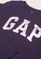Kit Camiseta Infantil 2pçs GAP Logo Roxo/Lilás - Marca GAP