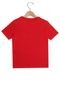 Camiseta Tommy Hilfiger Manga Curta Menino Vermelho - Marca Tommy Hilfiger