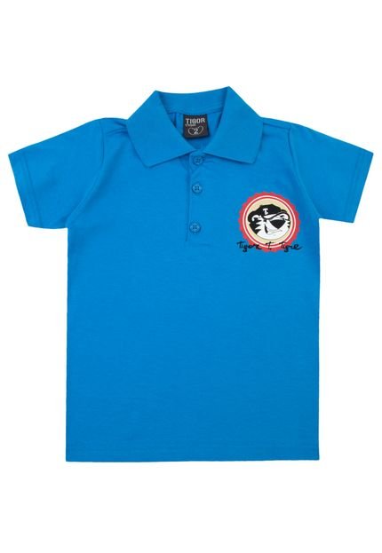 Camisa Polo Tigor T. Tigre Sweet Azul - Marca Tigor T. Tigre