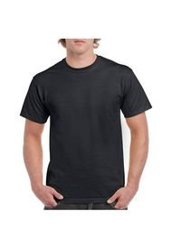 Camiseta Básica Hombre Negro Gildan 5000
