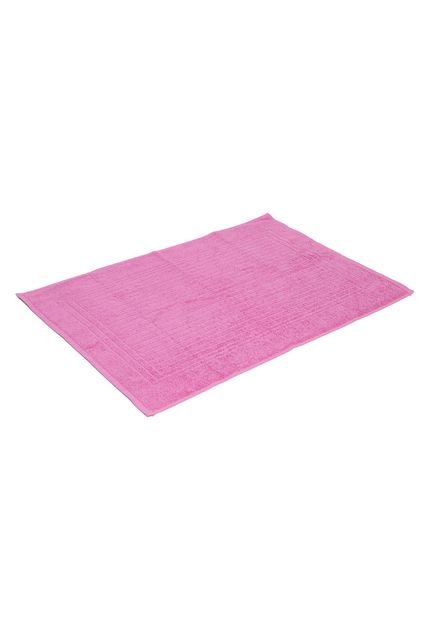 Toalha de Piso Santista Cedro 45x70cm Rosa - Marca Santista