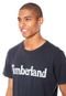 Camiseta Timberland Estampada Azul-Marinho - Marca Timberland