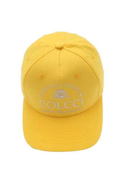 Boné Colcci Lettering Amarelo - Marca Colcci