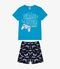Pijama Verão Infantil Masculino Kappes Azul - Marca Kappes