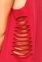 Vestido Mary Jane Curto Silk Shape Vermelho - Marca Mary Jane