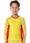 Camiseta Proteção UV 50 Infantil Praia Neon Dino-8 - Marca Over Fame
