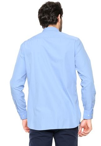 Camisa Tommy Hilfiger Regular Fit Lisa Azul
