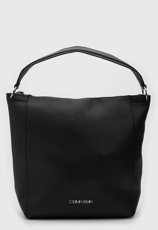 Bolsa Calvin Klein Logo Preta - Compre Agora