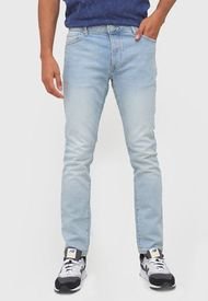 Jeans Topman Essential Slim Azul - Calce Slim Fit