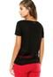 Blusa Triton Decote Preta - Marca Triton