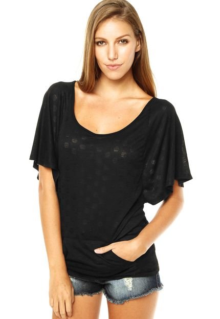 Blusa Volcom Midnight Sun Preta - Marca Volcom