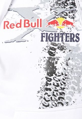 Blusa Red Bull X-Fighters Wheels Branca