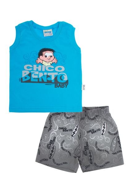 Conjunto Brandili Chico Bento Multicolorido - Marca Brandili