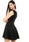 Vestido Guess Fall Fit And Flare Preto - Marca Guess