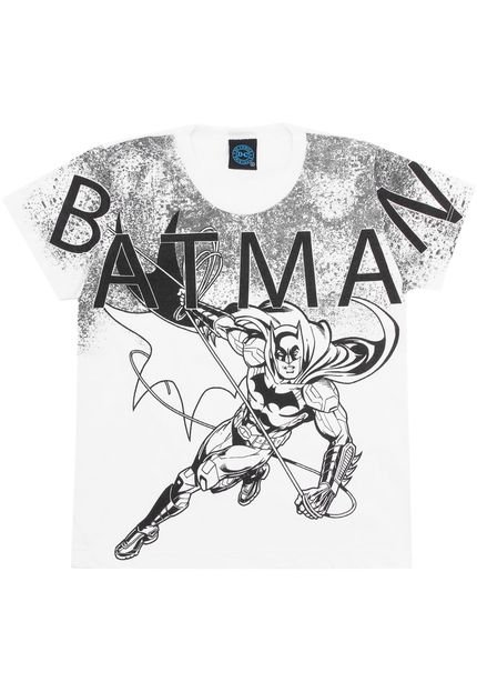 Camiseta Kamylus Menino Batman Branca - Marca Kamylus