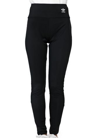 Legging adidas Originals Logo Preta - Compre Agora