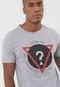Camiseta Guess Geométrica Cinza - Marca Guess