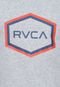 Camiseta RVCA Double Hex Cinza - Marca RVCA