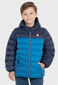 Parka Maui And Sons Two Colors Azul - Calce Regular
