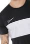 Camiseta Nike M Nk Dry Acdmy Top Ss Gx Preta/Branca - Marca Nike