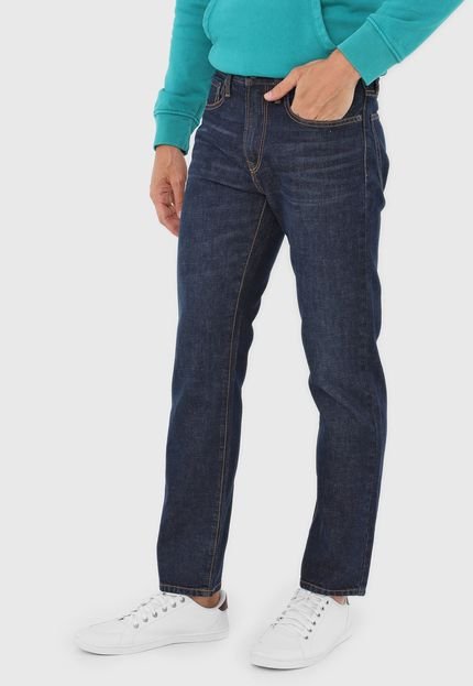 Calça Jeans GAP Reta Pespontos Azul - Marca GAP