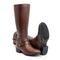 Bota Montaria Mr. Gutt Couro Cano Longo Liso Marrom - Marca Mr. Gutt