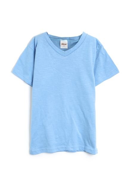 Camiseta Elian Menino Lisa Azul - Marca Elian