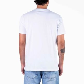 Camiseta RVCA Bedrock Masculina SM23 Branco