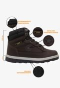 Bota Coturno Masculino Casual Pópidi Infantil Menino Café - Marca Pópidí