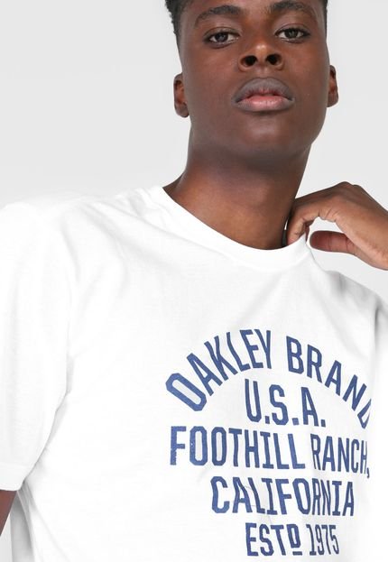 Camiseta Oakley Brand Branca - Marca Oakley