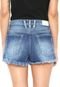 Short Jeans Replay Reto Lettering Azul - Marca Replay