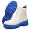 Bota Feminino Cano Curto Tratorada DUBUY 1504FG Azul - Marca DUBUY