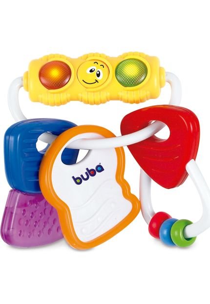 Chaveiro De Atividades Buba Azul - Marca Buba Toys
