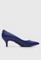 Scarpin Jorge Bischoff de Couro Azul - Marca Jorge Bischoff