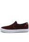 Slip On Couro Mary Jane Liso Vinho - Marca Mary Jane