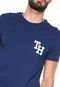 Camiseta Tommy Hilfiger Th Felt Azul-marinho - Marca Tommy Hilfiger