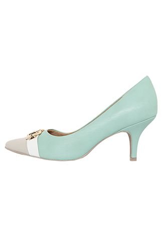 Scarpin Piccadilly Duo Verde