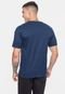 Camiseta Diadora Masculina Script Frieze Azul Marinho Navy - Marca Diadora
