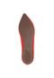Sapatilha Dumond Kit Colar Pedra Swarovski Vermelha - Marca Dumond