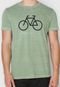 Camiseta Osklen Stone Cyclist Verde - Marca Osklen