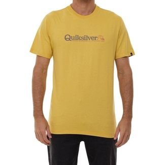 Camiseta Quiksilver New Ending Masculina Mostarda 